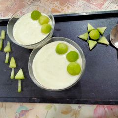 A picture of Muskmelon firni.