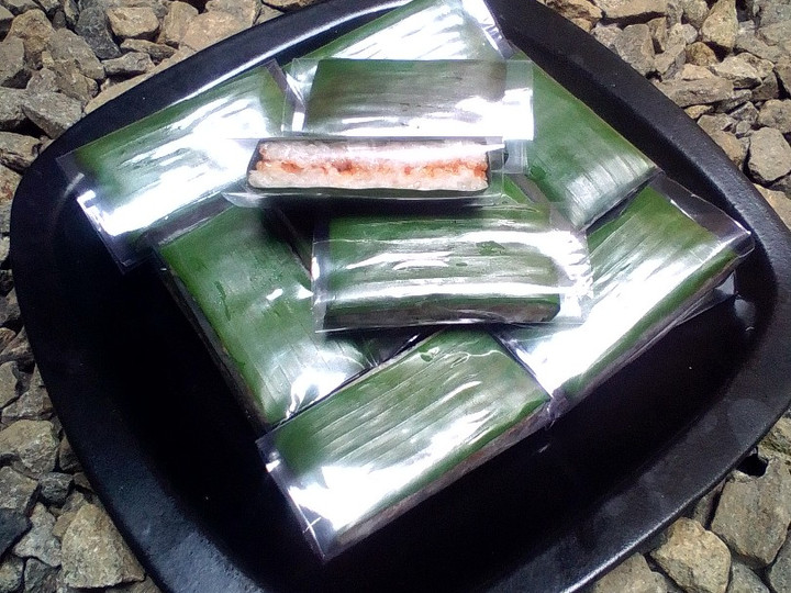 Cara Buat Lemper abon Praktis