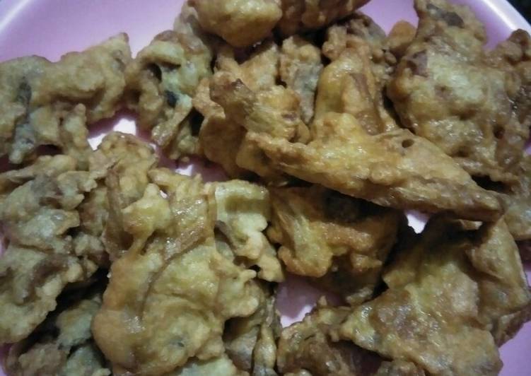 Resep Jamur sawit goreng crispy, Sempurna