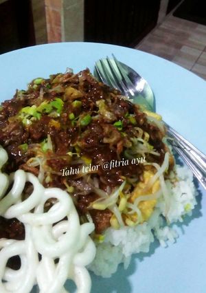 Foto resep Tahu telor home made super simple