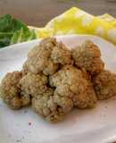 Cavolfiore al vapore con salsa agrodolce alle nocciole