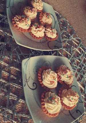 Zdjęcie przepisu Babeczki z kremem mascarpone 🧁.
