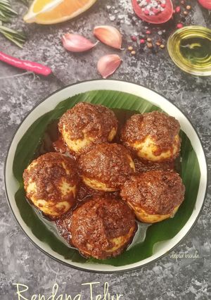 Foto resep Rendang Telur