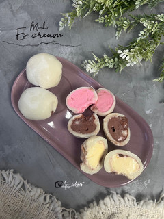 Foto resep Mochi es cream