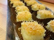 A picture of vanila cake