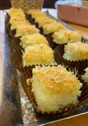 A picture of Kunafa Cake.