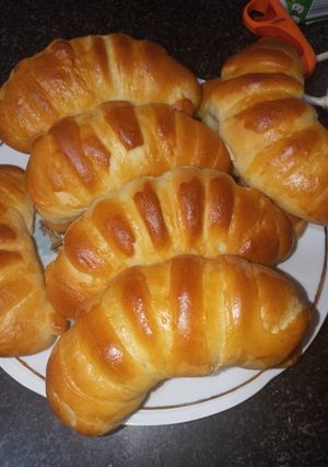 Una foto de Cuernitos rellenos