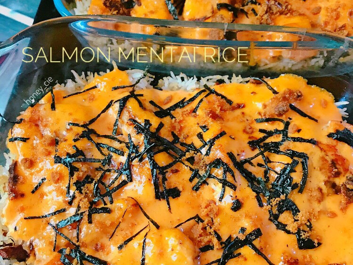 Anti Ribet, Membuat Salmon Mentai Rice Untuk Pemula