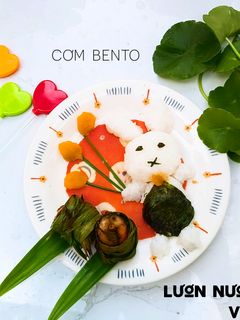Hình của món Lươn nướng ngũ vị.