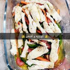حلوم مشوي بالفرن 😋-レシピのメイン写真