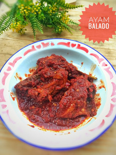 Foto resep Ayam Goreng Balado Khas Padang