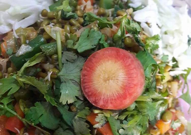 Step-by-Step Guide to Prepare Quick Sprouts salad