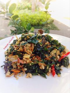 Foto resep Oseng daun pepaya jepang