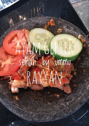 Foto resep Ayam geprek sehah