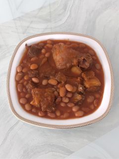 عکسی از دستور خورشت لوبیا چیتی با گوشت 🥘