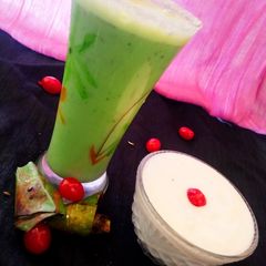 Flavoured Paan Lassi A picture of Flavoured Paan Lassi.
