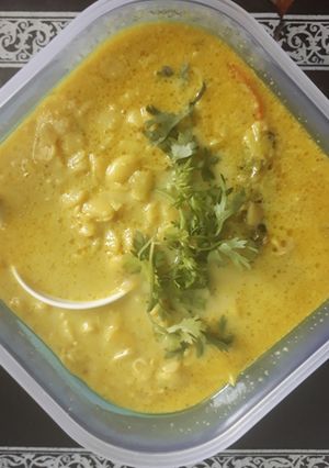 A picture of Kokani Vaal ki Daal.