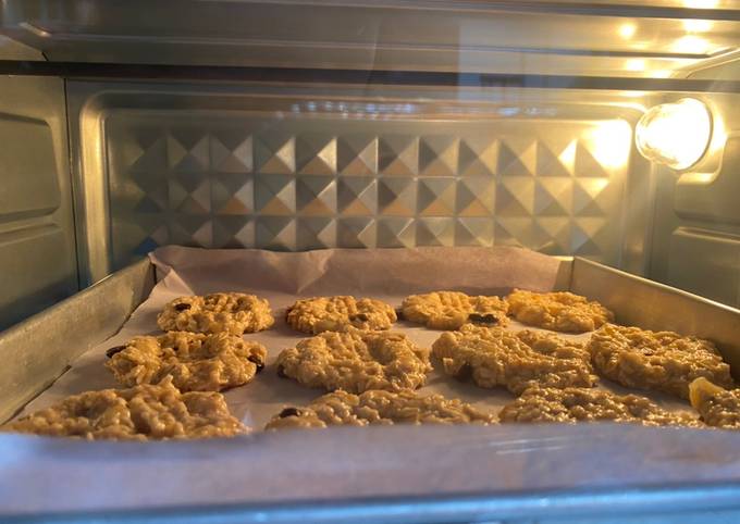 Resep Cookies basah oven, Enak
