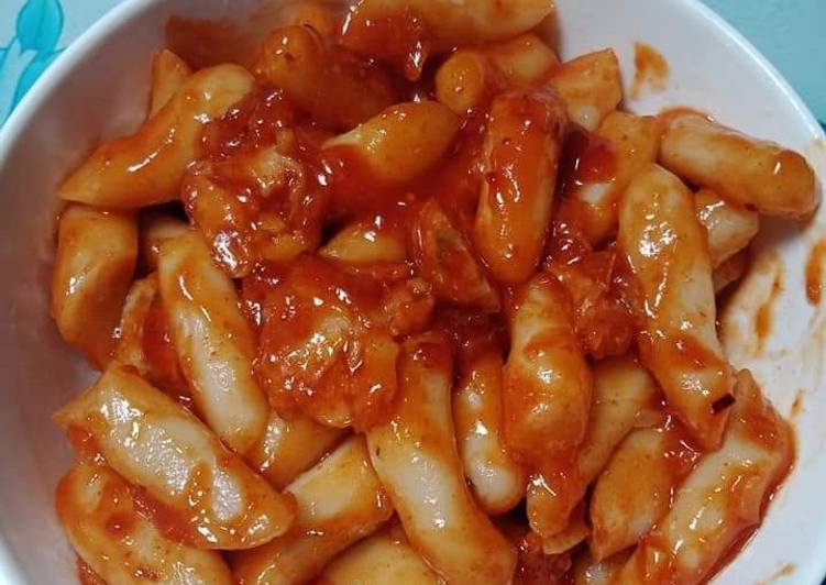 Tteokbokki ala-ala 😁😁