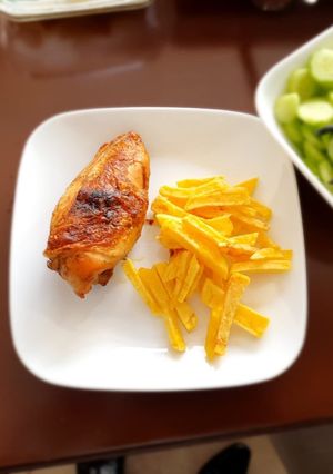 Una foto de Pollo a la brasa (al horno)