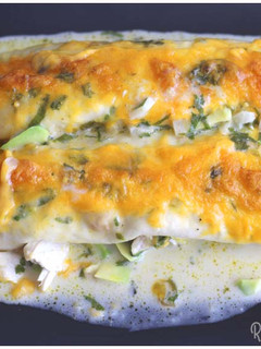 Una foto de Enchiladas de pollo
