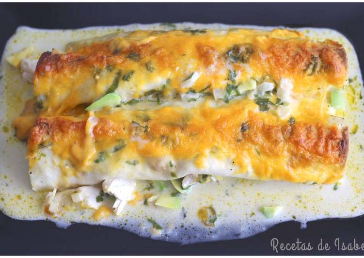 Enchiladas de pollo