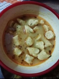 गट्टा करी (Gatta curry recipe in hindi) रेसिपी मुख्य फोटो