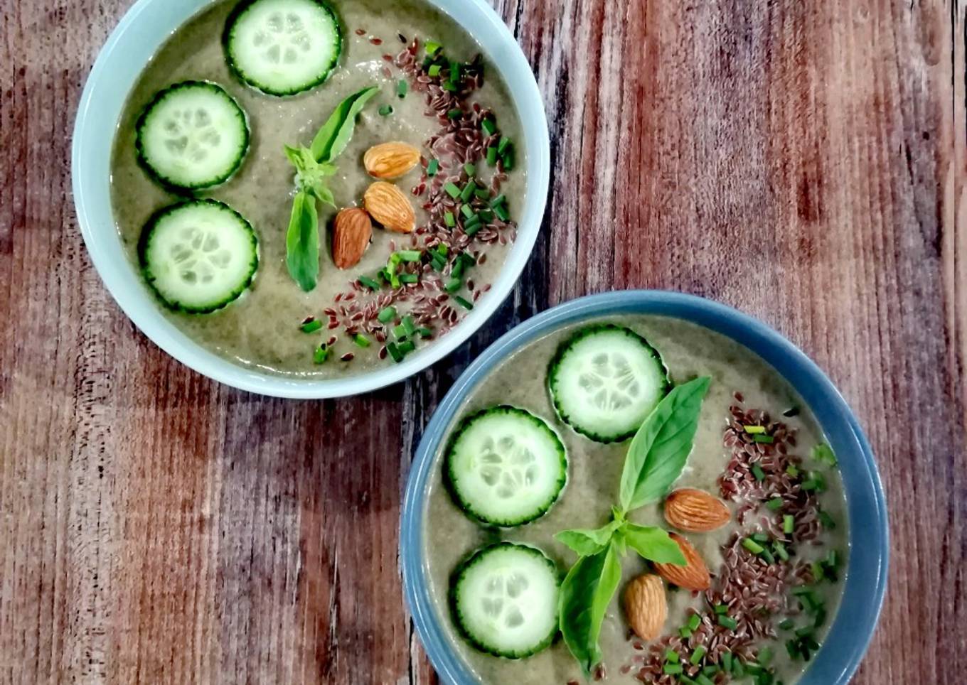 Velouté de lentilles vertes