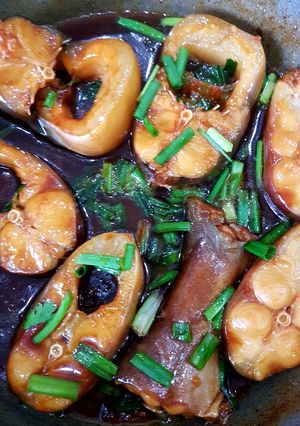 Hình của món Cá Hú Kho.