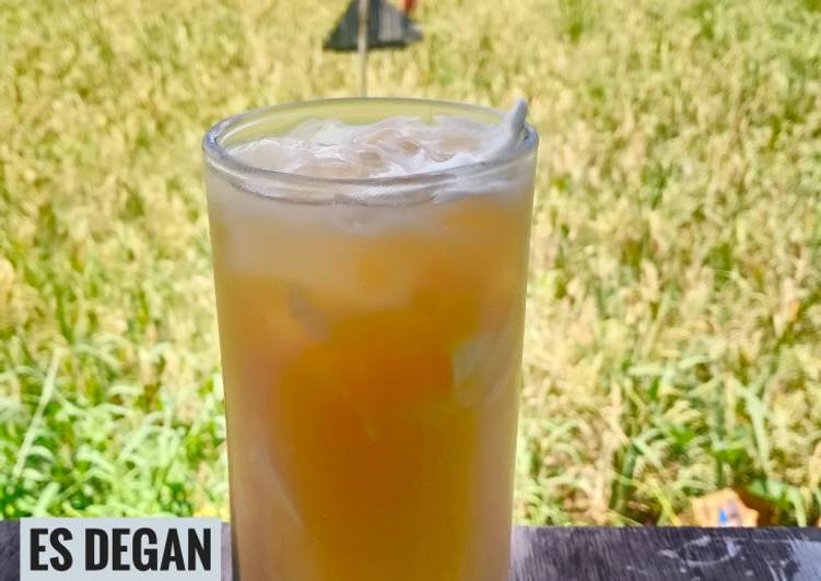 Resep Es Degan Susu Gula Aren Anti Gagal