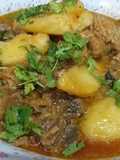 Gosht aloo