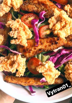 Hình của món Salad thịt gà.