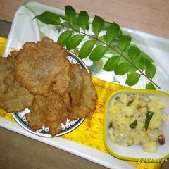 A picture of Sago potato kachori.