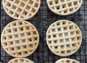 Foto de Waffle caseiro sem gluten e sem lactose (igual o do mercado)