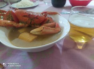 Una foto de CALDO DE CANGREJO!! 💜🇪🇨