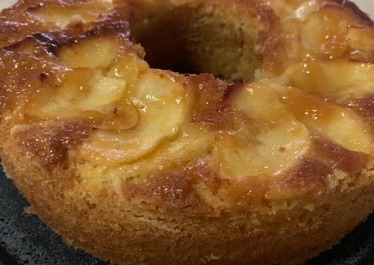 Bizcocho de manzana facilísimo