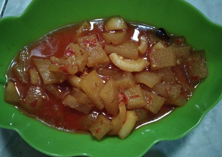 Recipe: Delicious 09. Kikil bumbu pedas enak murah