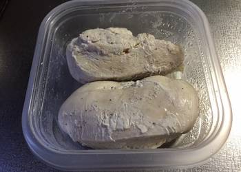 Easiest Way to Cook Perfect Steamed Chicken Breast