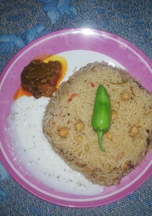 A picture of ChanaPulao.