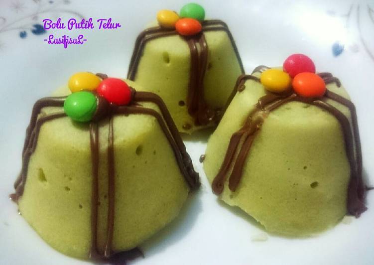 Cara Gampang meracik Bolu Putih Telur yang enak