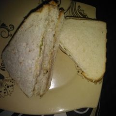 Eggs, Tuna and Mayo Sandwish A picture of Eggs, Tuna and Mayo Sandwish.