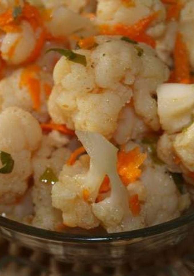 Цветная капуста по-корейски