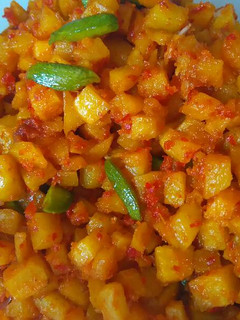 Foto resep Sambal goreng kentang pete