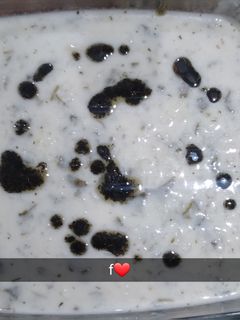 عکسی از دستور آش دوغ اردبیل بی نظیر من 😋🥣