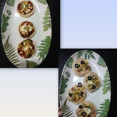A picture of Quick pizza bites.
