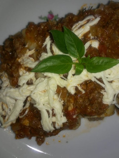 Una foto de Canelones rellenos de carne de ternera