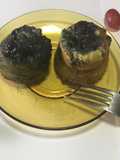 Blueberry grape mug muffins