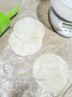 Foto resep Kulit Dimsum/Gyoza/Pangsit Homemade (manual tanpa alat)