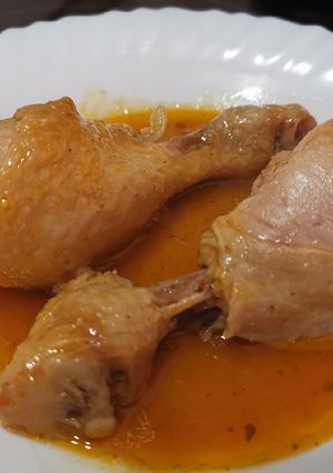 Una foto de Pollo a lo marengo (de mi bisabuela)