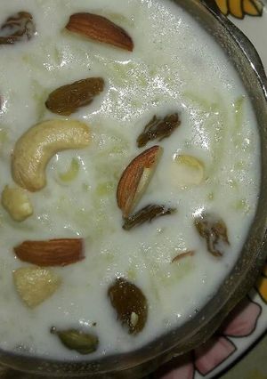 A picture of Healthy lauki ki kheer.